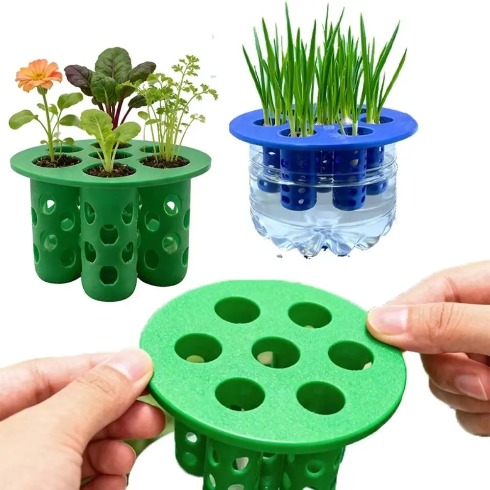 Seed Germination Tray with 7 Cells - Space-Saving Garden Nursery Pot for Effortless Plant Growth