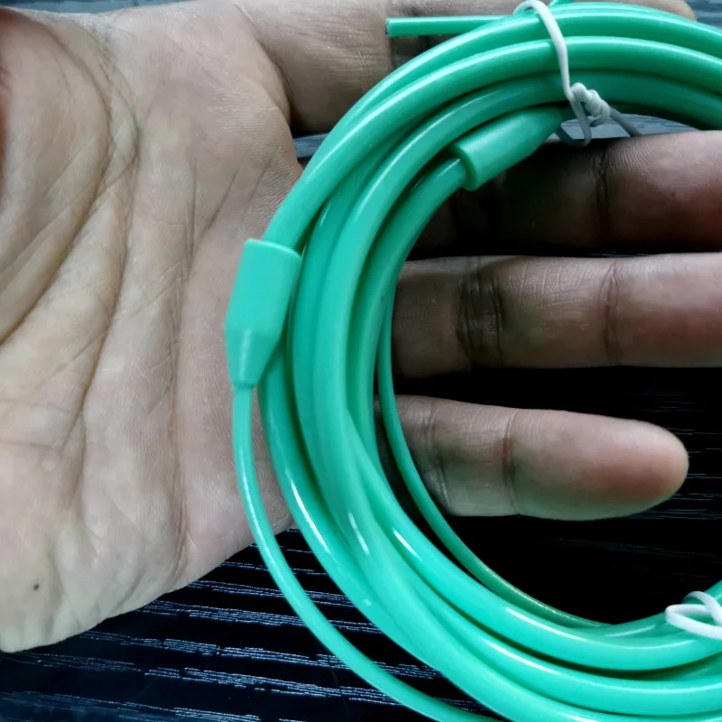 TPU coating 2.5mm to 4.5mm steel cord rope anti cold anti friction for jump rope speed skip jumping spare fitness