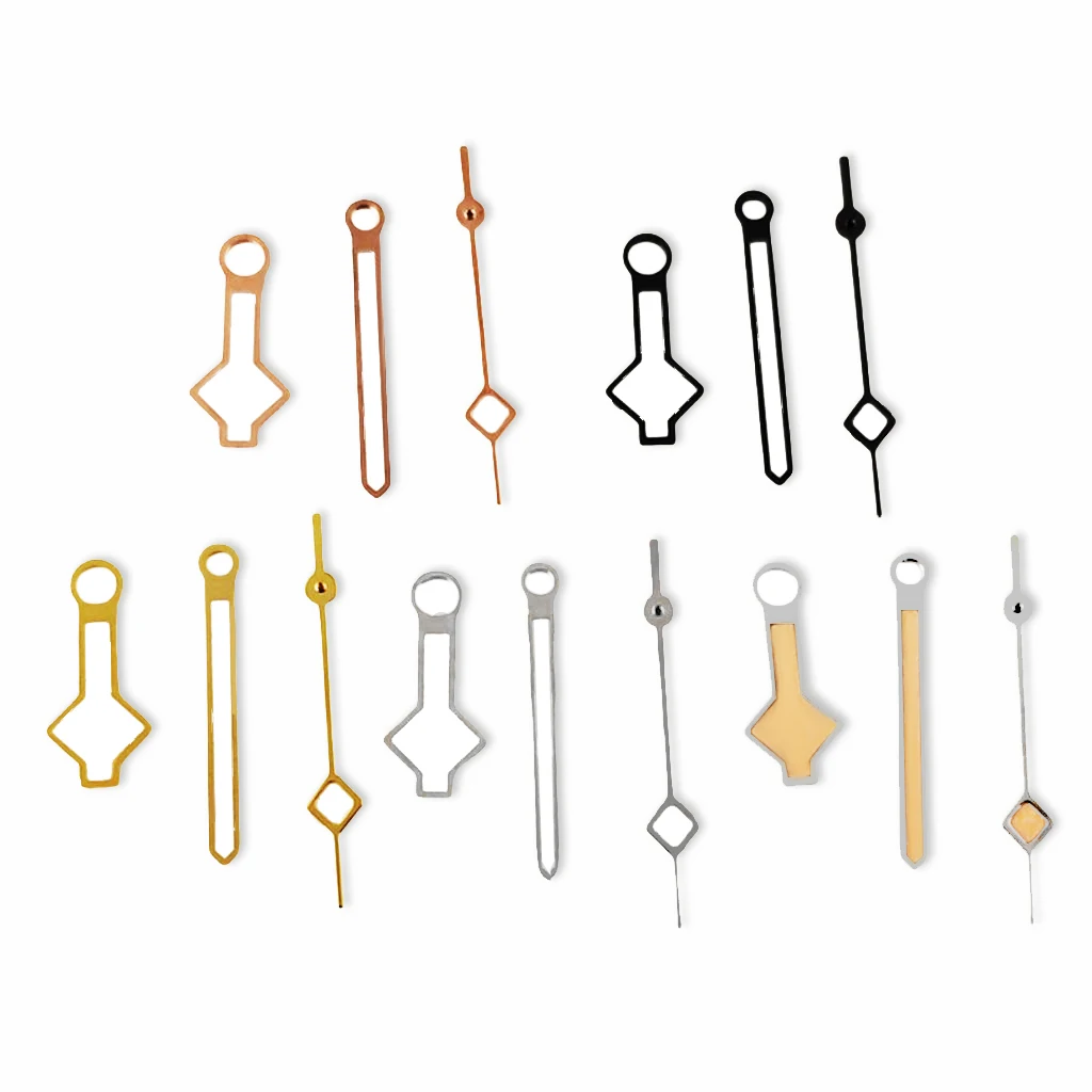 Silver Rose Gold Watch Hands Luminous Hands Fit NH35 NH36 ETA2824 2836