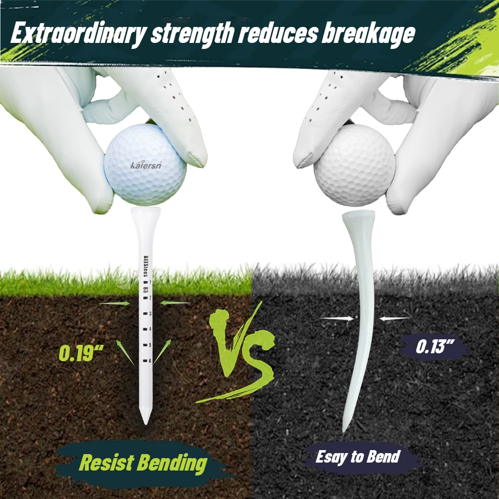 Premium Wooden Golf Tees 4