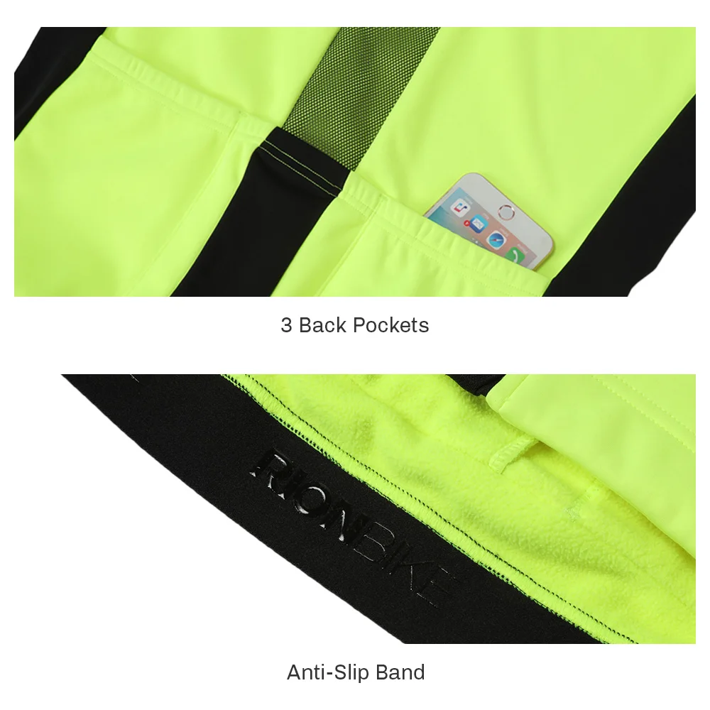 Cycling Jacket Cycling Clothes Men's Long Sleeves Breathable Windproof Bicycle Bike Motorcycle Wear Winter