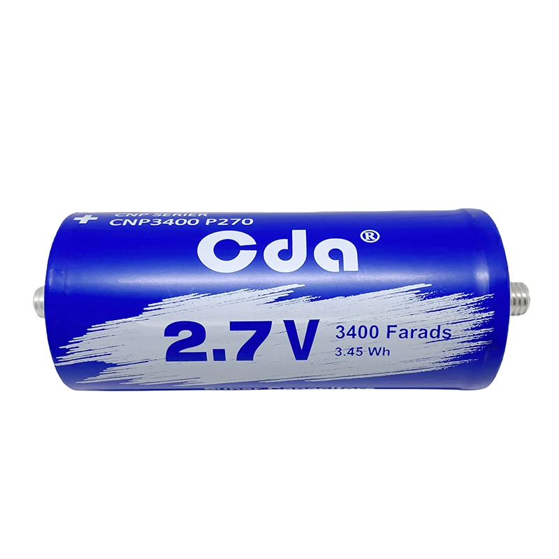 

Super Capacitors CDA CNP3400 P270 2.7V 3400F Ultracapacitor Charger CNP3400 P270