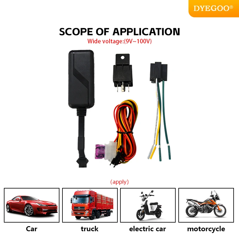 Global DYEGOO 4G GPS TRACKER G25 SOUTH AMERICA VEHICLE GPS TARCKER CAR TRACKER MOTOCYCLE TRACKING REAL TIME TRACKING