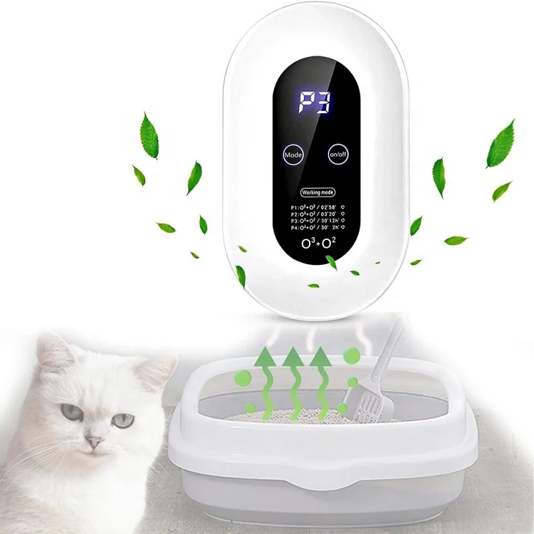 

Pet Mini Air Purifier Ozone Air Freshener Sterilizer Ionizer Portable Ozone Device Smart Home Air Purifier