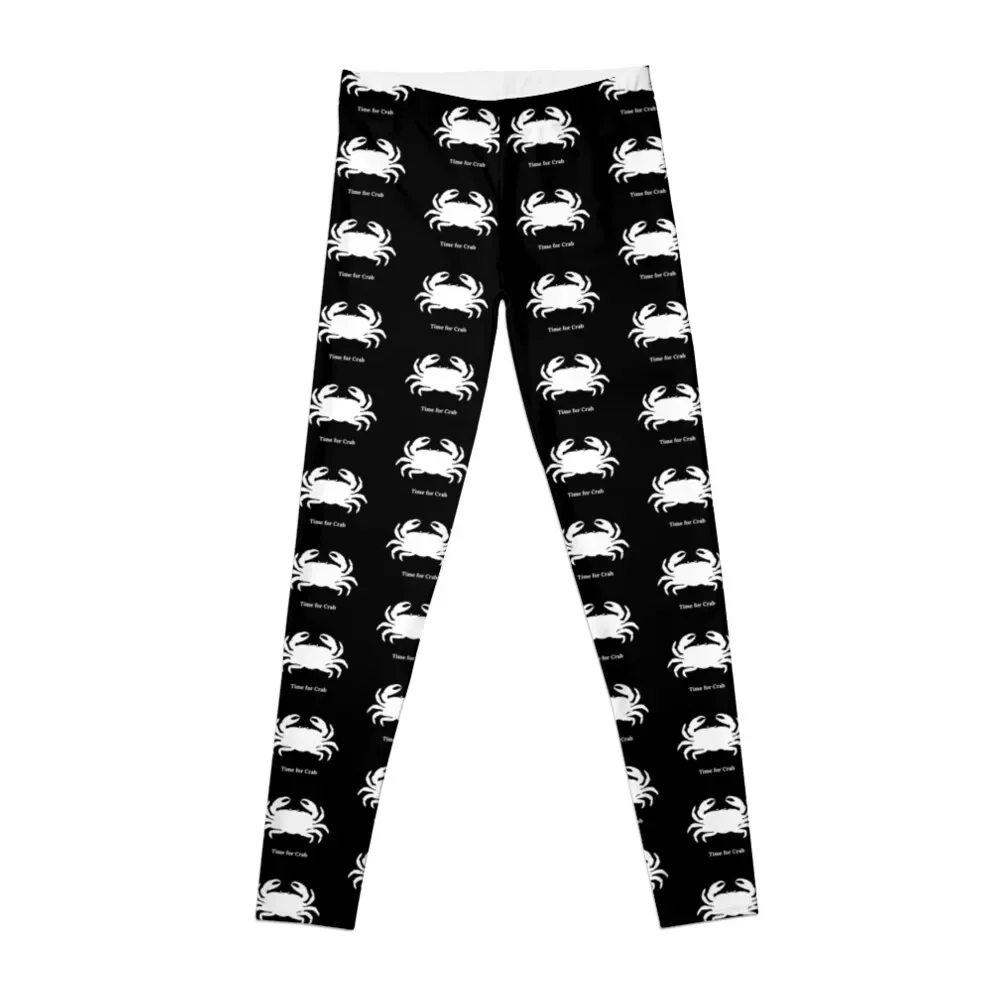

Time for Crab Leggings legging push up Women's sports pants Tight fitting woman Womens Leggings