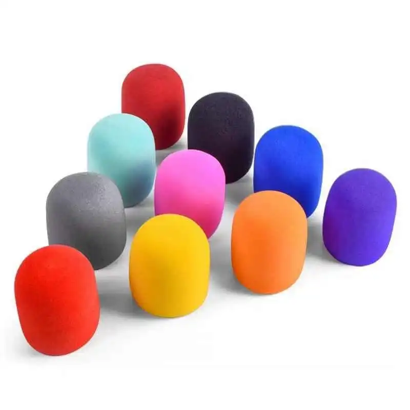 1PC Washable Foam Microphone Cover Microphone Windscreen Sponge Cover