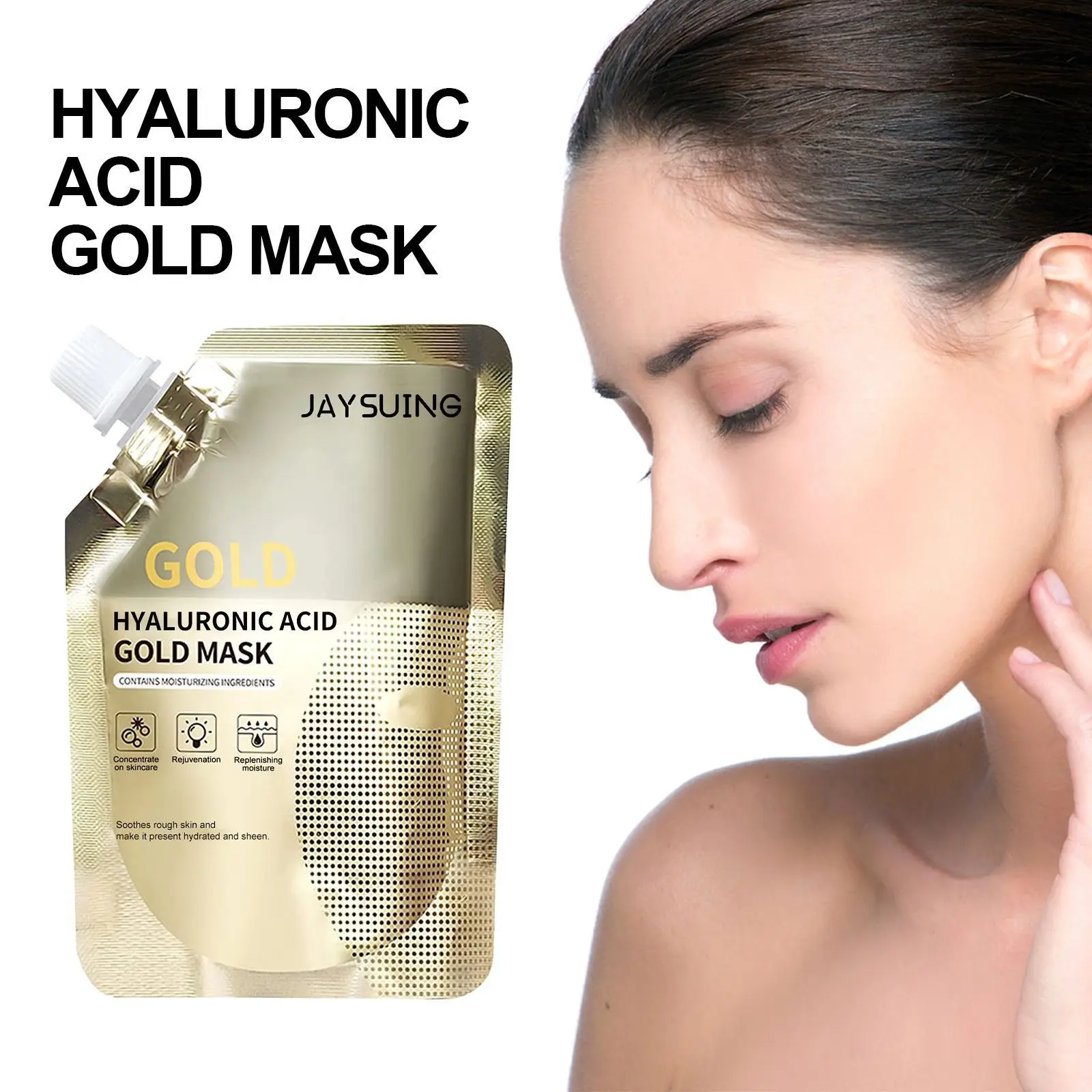 Retinol Gold Mask Anti Aging Lifting Firming Oil Control Clean Pore Rejuvenating Moisturizing Whitening Collagen Peel Off Masque