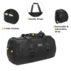 FIREDOG Smell Proof with Lock Large Capacity Travel Organizer Storage Duffle Bag 4