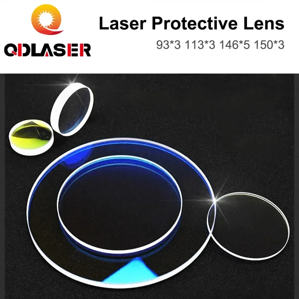 Laser cutting machine Galvanometer Welding machine Protective lens 93*3 113*3 146*5 150*3