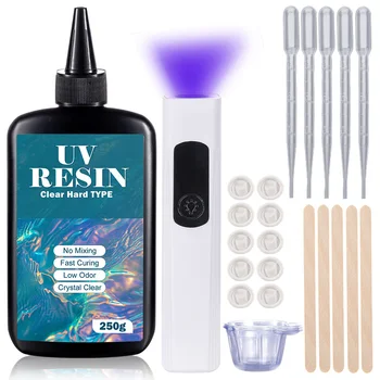 Crystal Clear UV Resin Kit 1