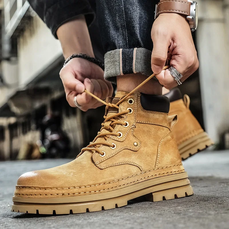 Leather Hiking Boots 4