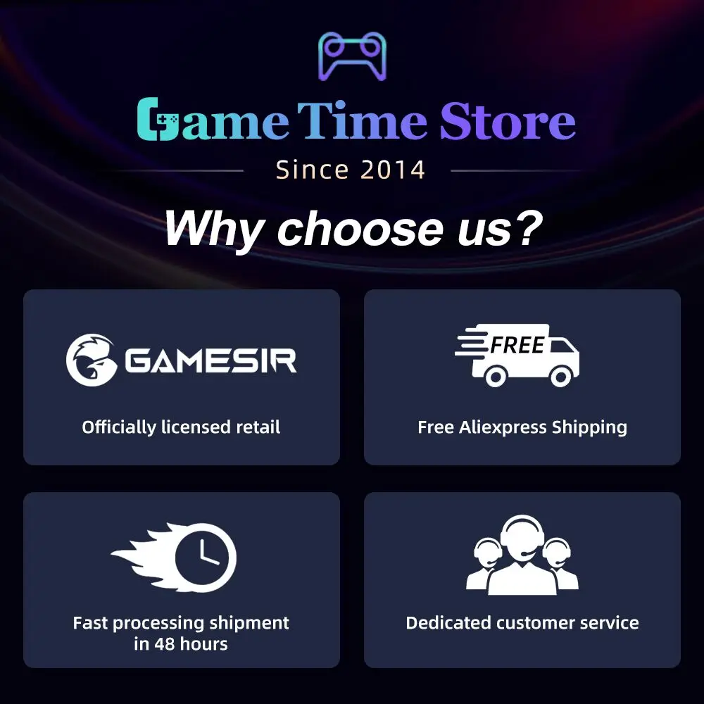 Gamesir-adaptador Receptor Dongle sem Fio para t4 Ciclone e t4 Pro pc Gaming Acessórios 2.4g - Image 2