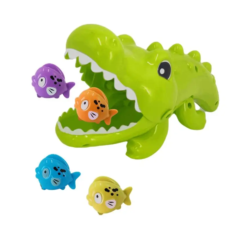 

Crocodile Bath Toy Baby Bath Toys For Toddlers 5 Modes Spray Water Sprinkler Light Up Bathtub Toddlers Toy For Boys Girls Kids