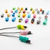 3pcs Cartoon Cute Animal Bite Bite Data Cable Protector Data Cable To Prevent Breakage Protector 2