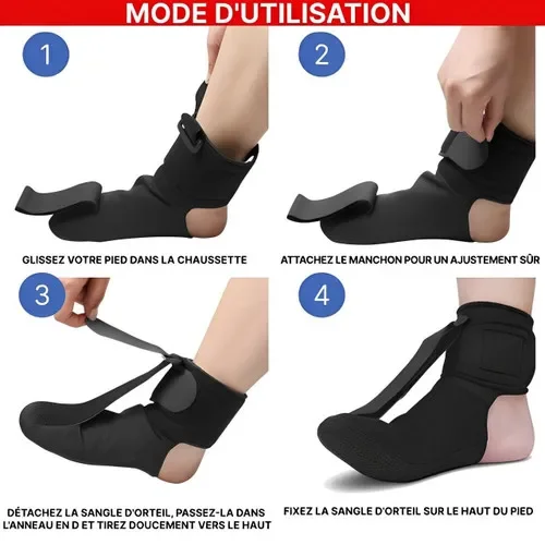 Ankle Support Ankle Straps Ankle Support Brace Customizable Plantar Fasciitis Night Splint Sock Soft Plantar Fascia Stretcher Brace Achilles Tendonitis Sleeping Ankle Support