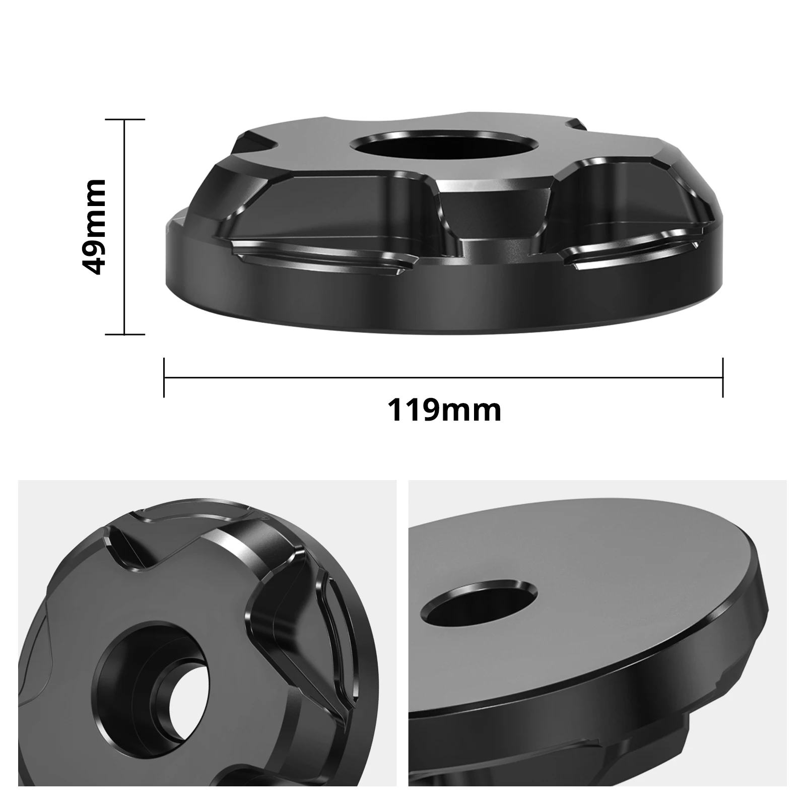 NICECNC Für BMW R1250GS Adventure R 1250GS 2019–2024, Auspuff-Aufhängerbolzen für BMW GS 1250 R1250GS R1250GS GSA 2019–2024 – Detail 3