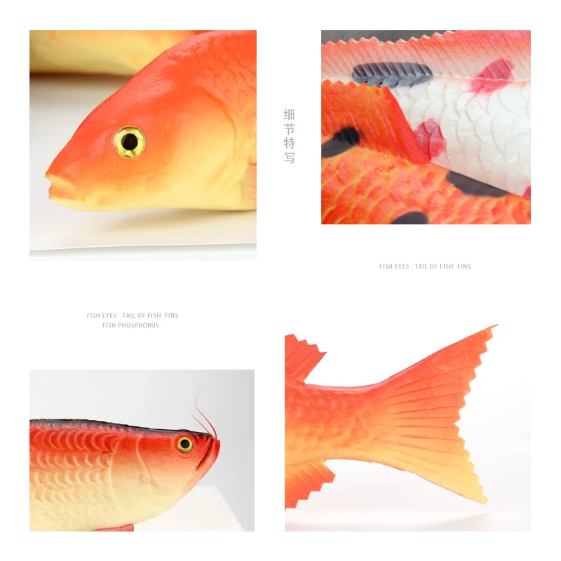 Jiebor 12 Pesci Finti Realistici In Gomma Schiuma - Giocattoli Per Halloween E Decorazione Cucina - Pesci Artificiali Per Scherzi E Fotografia - 14 Cm