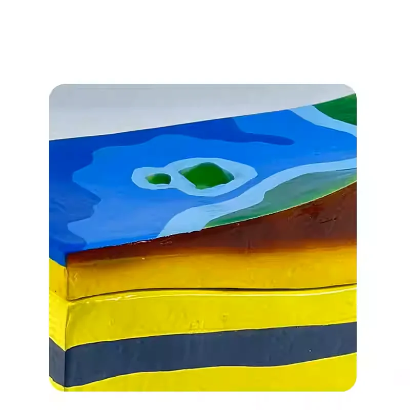 침전물 실증 모형 지리 교구 중학교 지리 모형 교구 에이즈