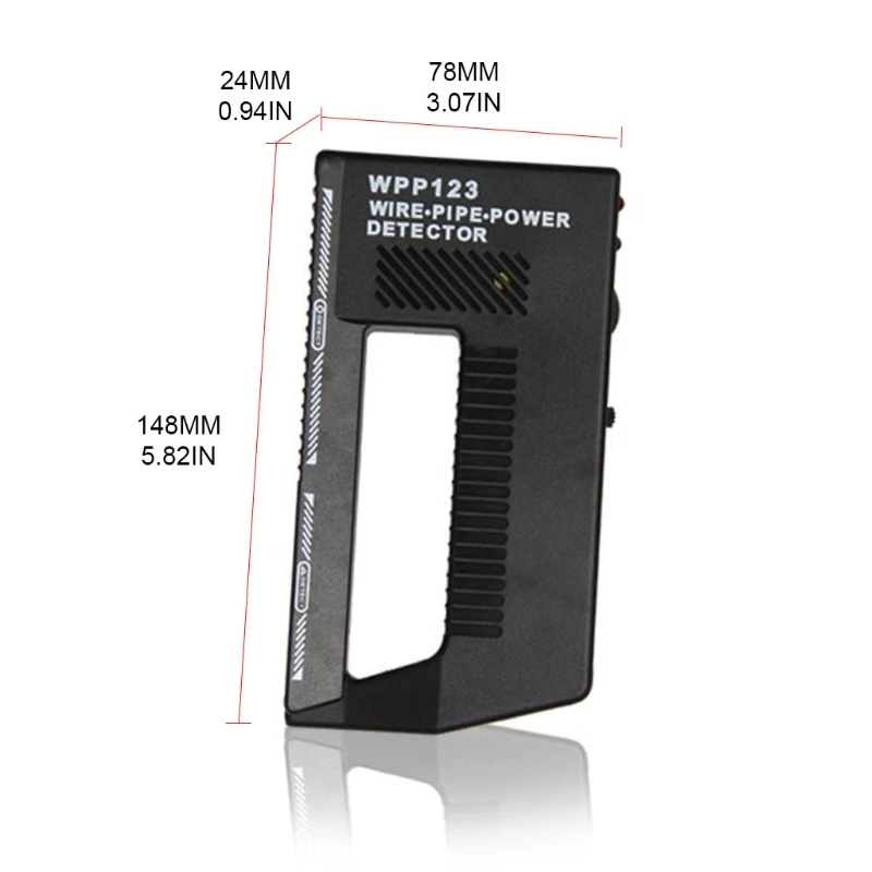 Durable Metal Wall Detector Body Search Tools Detect the Position of Metal and Wires in the