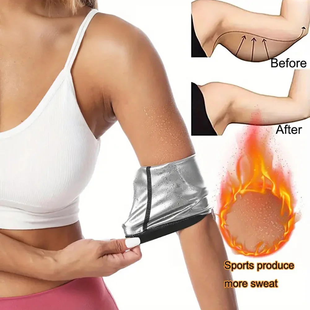 Women Elastic Compression Arm Shaping Sleeves Slimming Arm Shaperwear Mangas Para Brazo Weight Loss Elbow Massager Arm Wraps