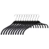 Plastic Hangers Practical Coat Clothes Hanging Rack Hook up Traceless Clothing Child Kid 1