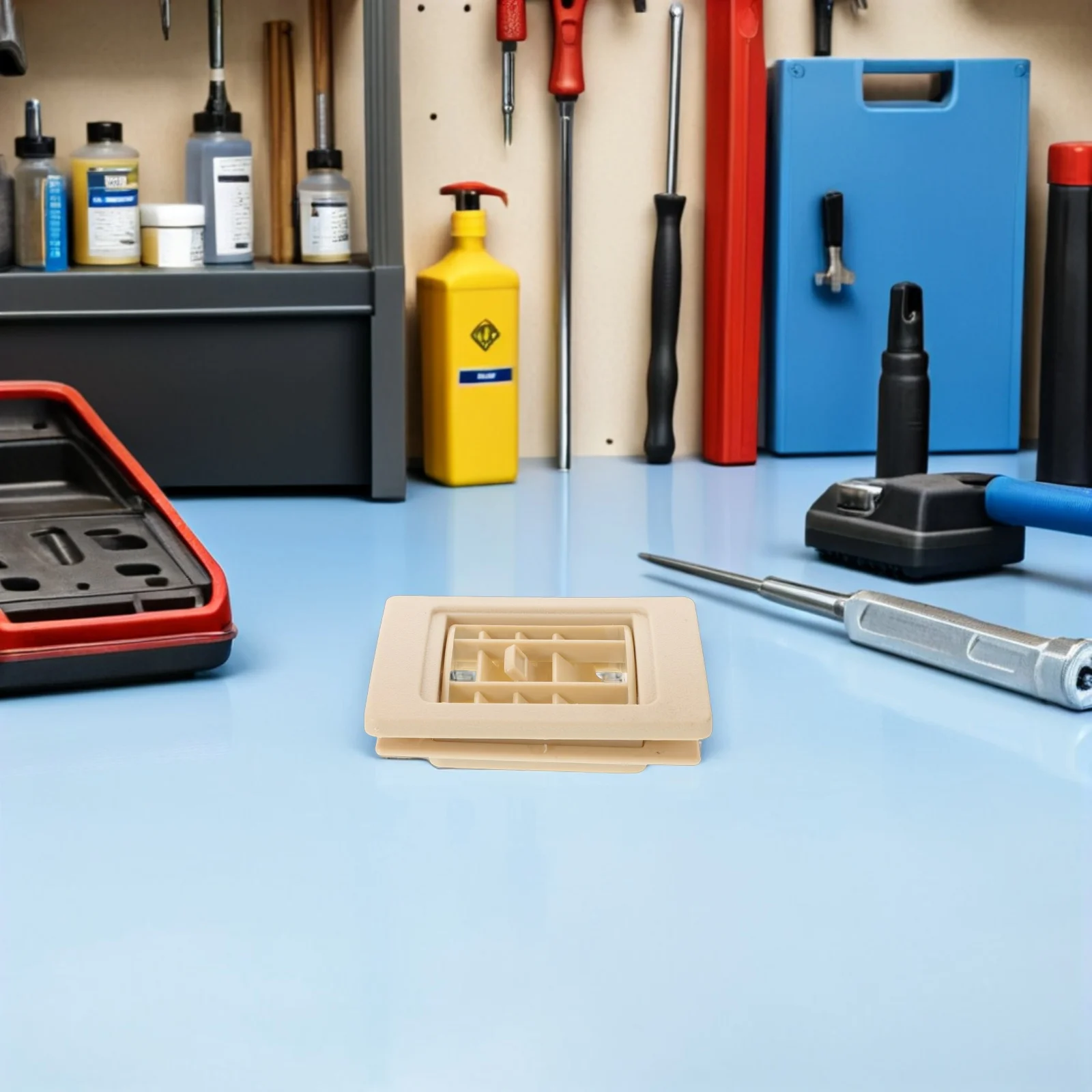 버스 에어컨 통풍구 커버 내구성 있는 ABS 직사각형 대시보드 에어컨 통풍구 그릴 RV 차량 교체용 에어컨