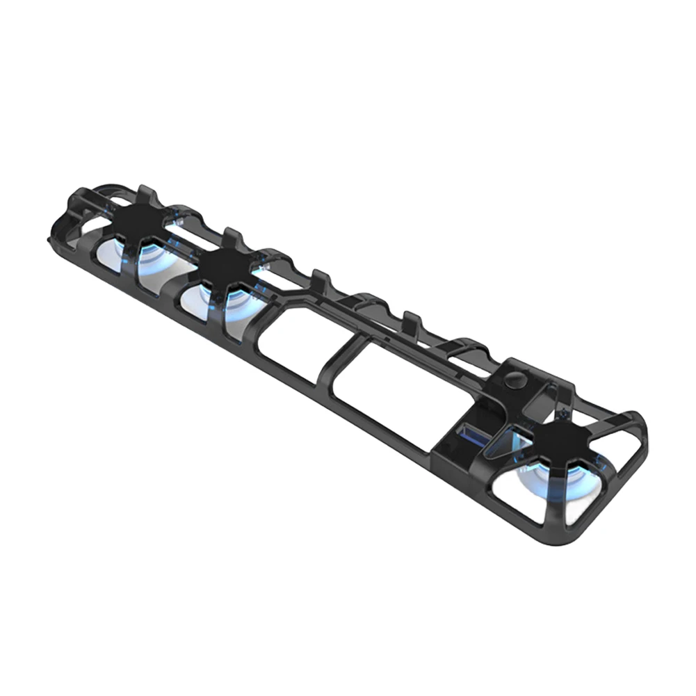 LED 조명 및 팬 3 개 장착 냉각 선풍기, 효율적인 냉각 시스템, USB DC 5V 게임 콘솔 후면 냉각 선풍기, PS5 슬림 콘솔용