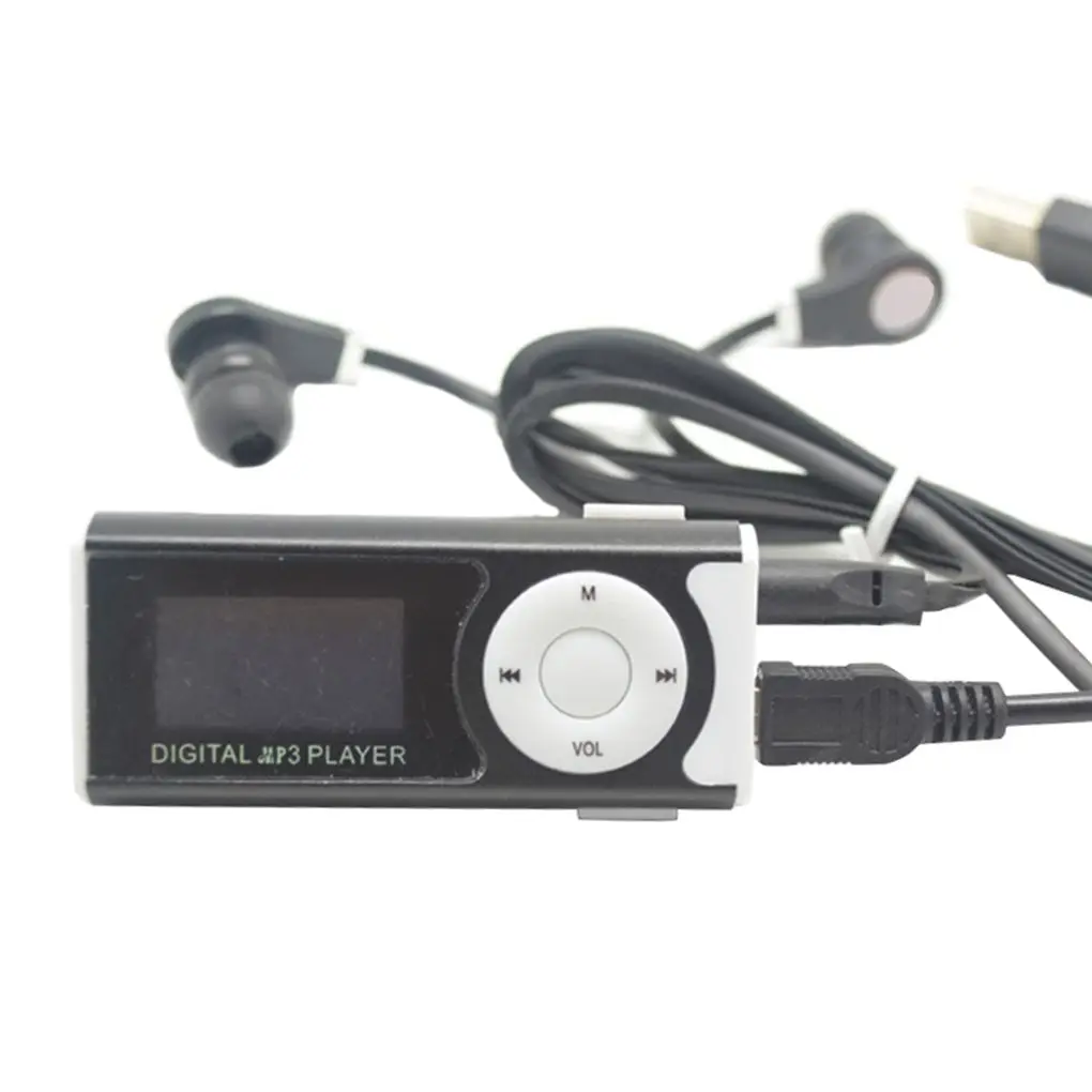   MP3 ÷̾ ̴ USB OLED ũ MP3 , ũ SD TF ī Ʈ Ŭ  , 16 32GB