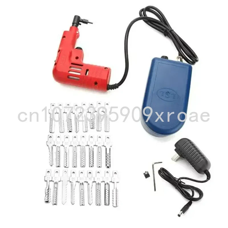 

Top Kwaliteit Linshi Elektrische Lock Pick Gun 25 Pins Lock Pick Gereedschap Dimple Lock Bump Slotenmaker Tool Set