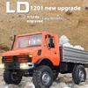 1/12 LDRC LD1201 LDP06 Unimog rc 4x4 Off-Road Vehicle  simulated climbing car Crawler Differential Lock Car Toy 1