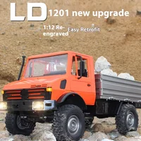 1/12 LDRC LD1201 LDP06 Unimog rc 4x4 Off-Road Vehicle  simulated climbing car Crawler Differential Lock Car Toy 1