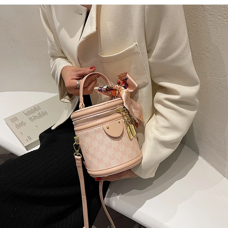 Women's Tote Bucket Bag Pu Leather Shoulder Handbag For Daily Wear_voghion.com