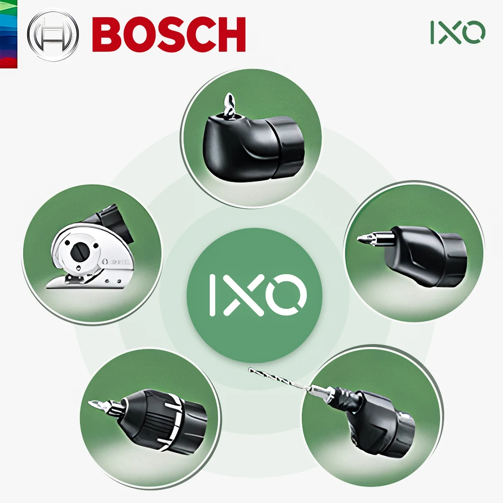 Bosch IXO Electric Screwdriver Accessories Torque Angle Corner Drill Cutter Adapter for IXO 6/7 Series Bosch DIY Power Tool Set