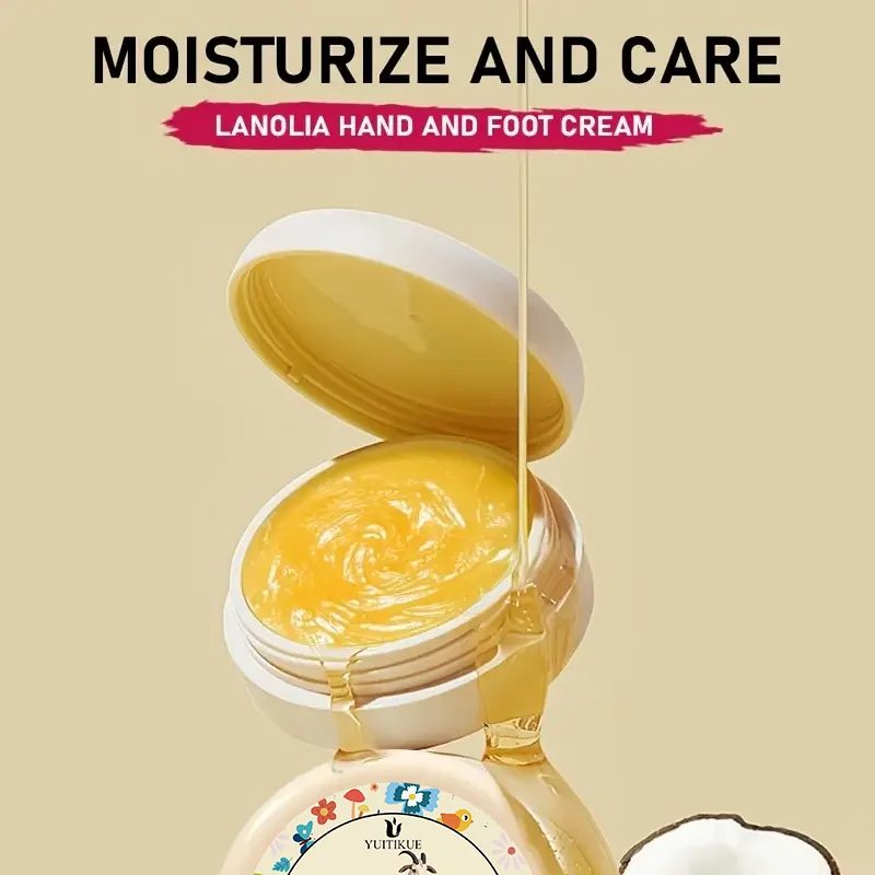 20g Lanolin Foot Cream - Suitable for chapped soles and heels, moisturizes chapped soles and heels, prevents the soles of the fe