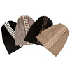Geebro Women Small Fragrant Style Webbing Soft Skullie Beanies Female Bonnets Caps Cotton Stretch Hats Spring Autumn Casual Cap 2