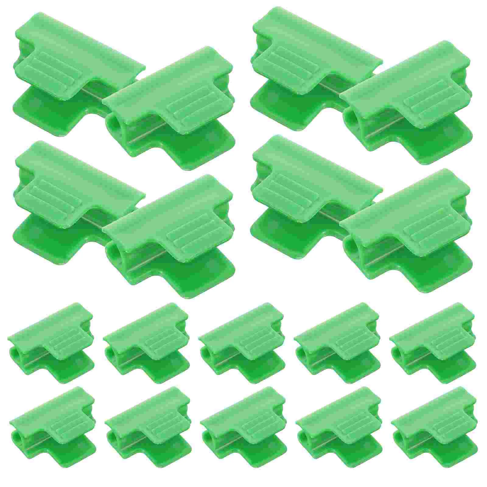 

50pcs Greenhouse Film Clamps Pipe Clip Clamps Netting Tunnel Clip Extension Support Clamps 11mm