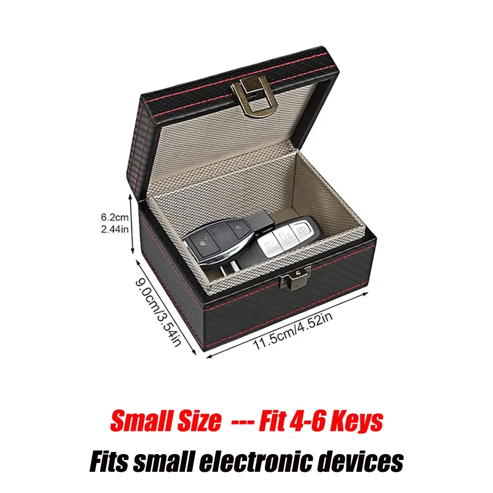 Advanced Anti-Theft Faraday Box | RFID Signal Blocking Car Key & Mobile Protector