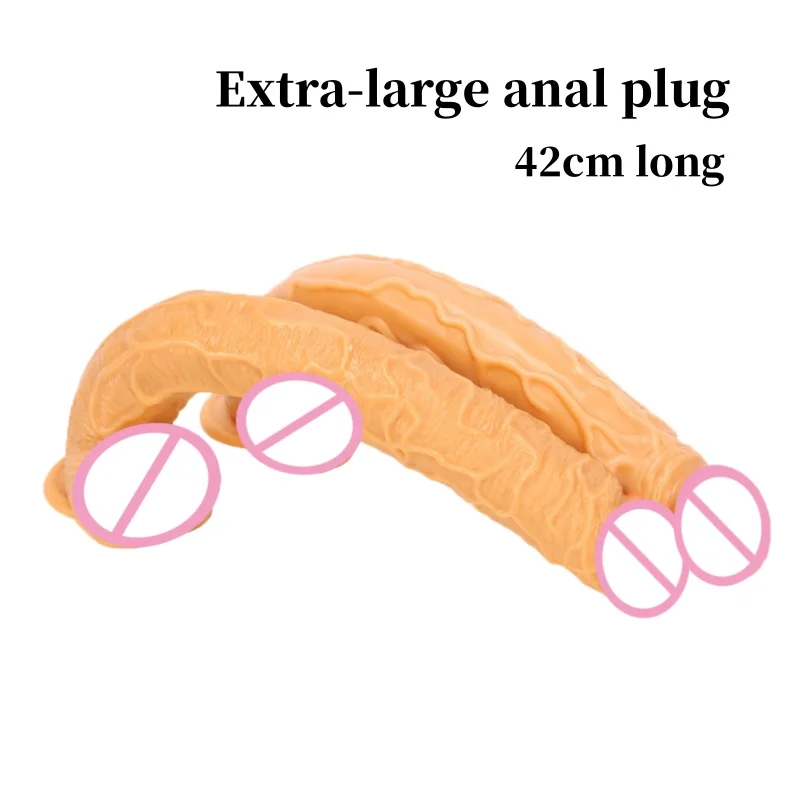 

Oversized Simulation Dildo Male and Female Masturbators Extra Thick Anal Plugs Butt Plugs Anal Stimulation Adult Erotic Toys 18+