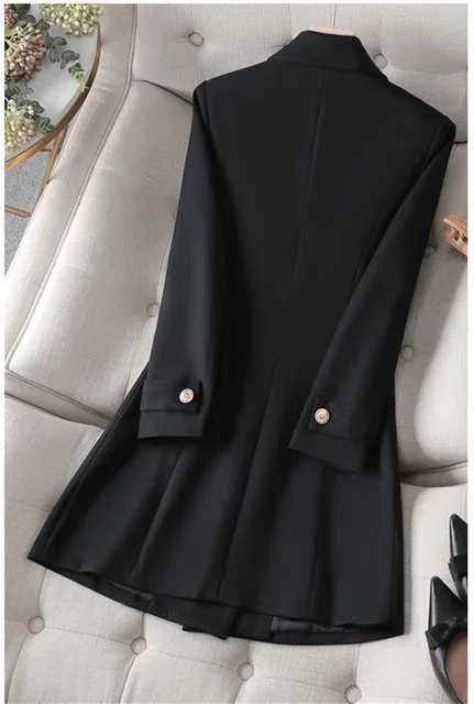 Trench Donna Elegante - Cappotto Doppio Petto Autunno/Inverno, Taglia M - Foto 5