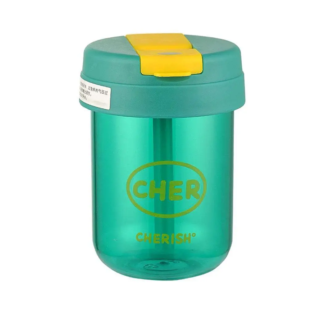 Kids Girl 300ml Mini Straw Water Bottle Anti-fall Cute Coffee Outdoor Tea Drinkware Portable Water Sports Bottle Cup Milk F H4R3 - Image 6