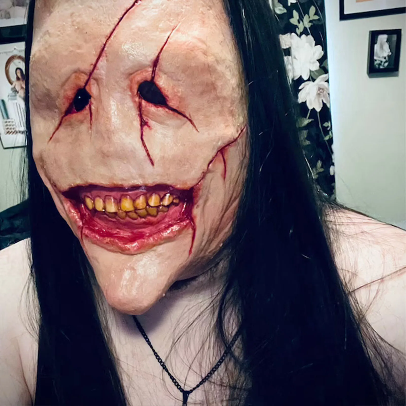 Halloween Scared Demon Mask Scary Halloween Cosplay Creepy Mask Themed Parties Wear halloween mask,party masks,horror mask