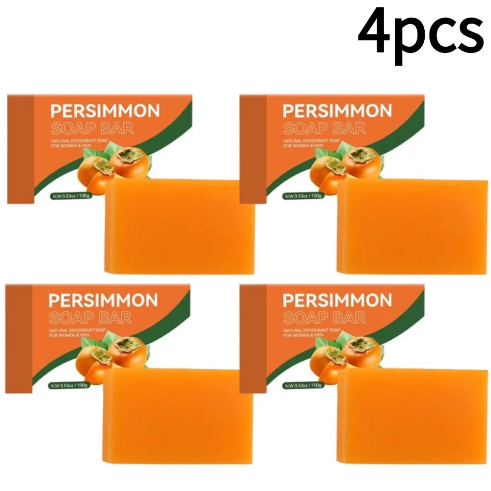 4pcs Persimmon Soap