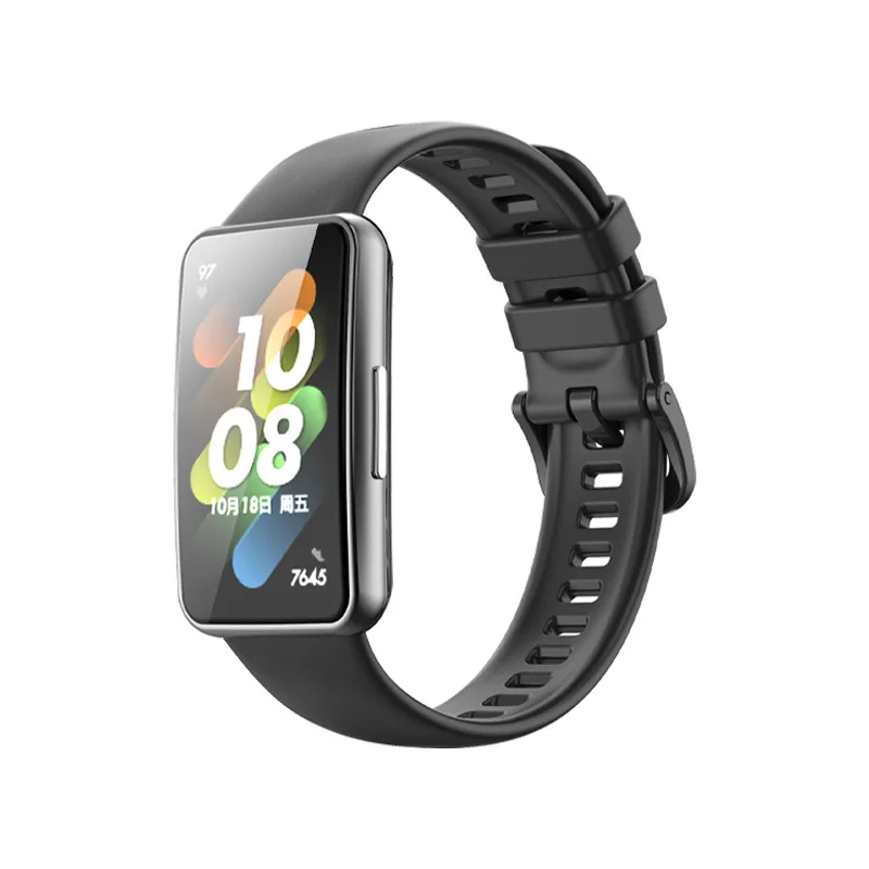 Original-Armbänder für Huawei Band 10 9 8 Ersatz-Armband Silikon-Armband Correa Huawei Band 10 9 8 NFC Armband-Zubehör – Detail 10