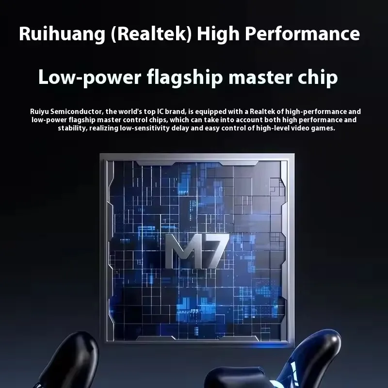 MCHOSE M7 Pro Ultra Wireless Gaming Mouse Dual 8K 500mAh 42000 DPI PAW3950 Ergonomic Lightweight Low Latency Customized E-Sports