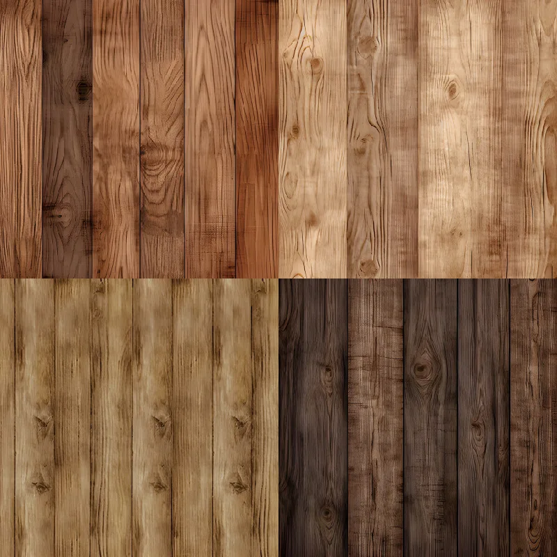 24 sheets 6"X6" Wood Texture Patterned Paper Pad Scrapbooking Paper Pack Handmade Paper Craft Background Pad Alinacraft - 2