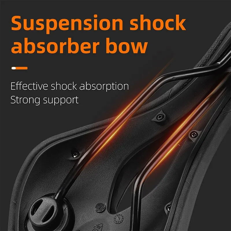 WEST BIKING Ergonomic Bike Saddle Men Women Hollow Breathable Cycling Cushion Comfortable Memory Foam MTB Road BMX Bicycle Seat