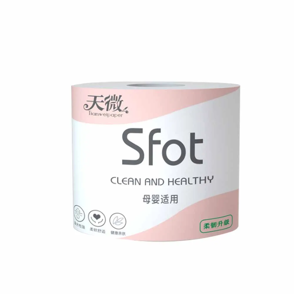 1/2/6/12 araba doku rulosu ev dokusu rulo kağıdı temsil eder beş katmanlı kalınlaşmış çekirdek rulo kağıt tuvalet kağıdı