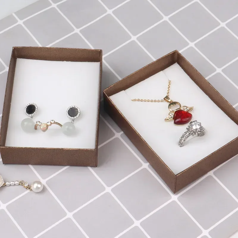 Velvet Metal Necklace Holder and Cardboard Jewelry Gift Box with Butterfly Bow – Sponge... - SKU VMNH1054 - UGI Packaging