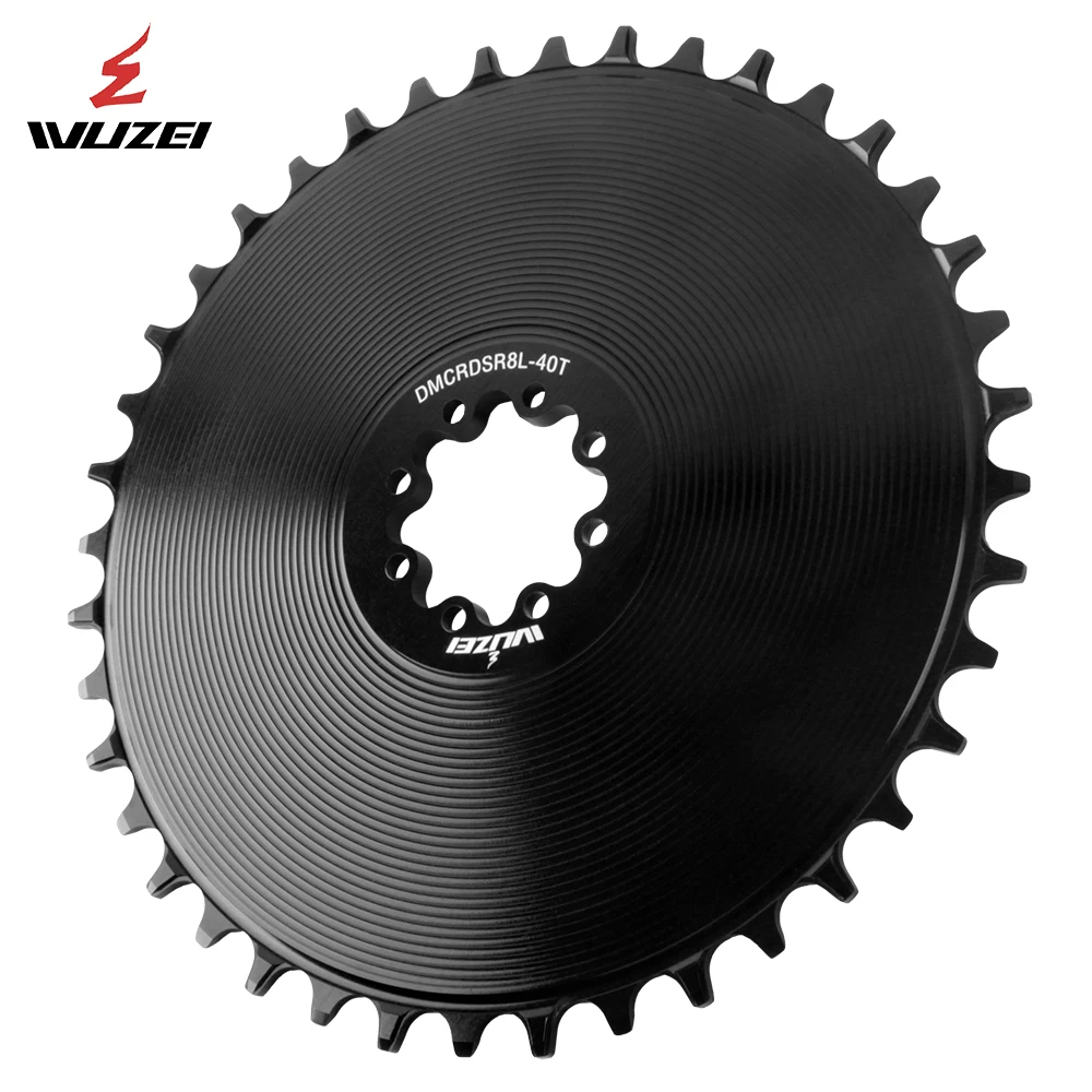 4.2mm Offest 8-Bolt Closed Chainring 40-58T 8/9/10/11/12S Narrow Wide Direct Mount Sprocket Incompatible with AXS Chain Bike Chainring Bicycle Parts