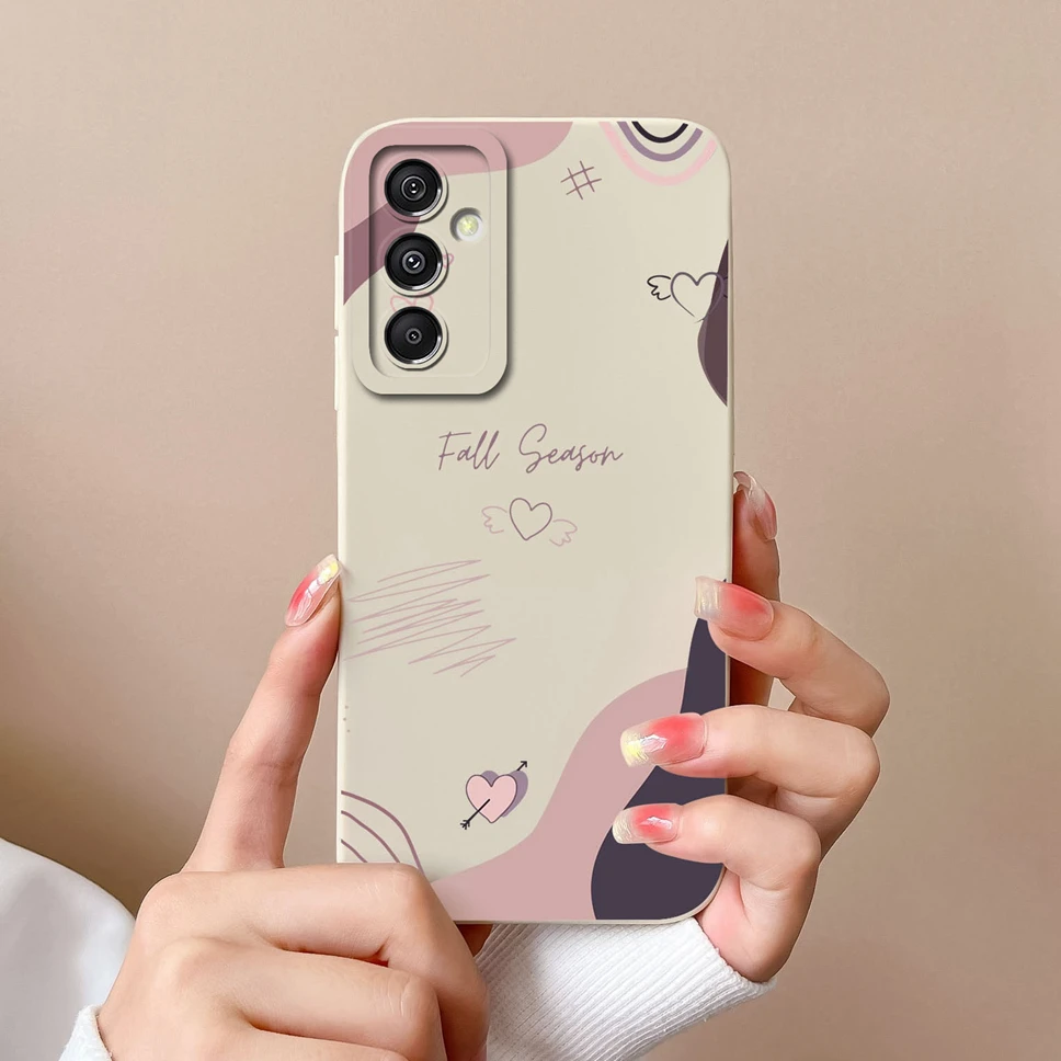 Smooth Liquid Cute Sunflower Phone Case Cover